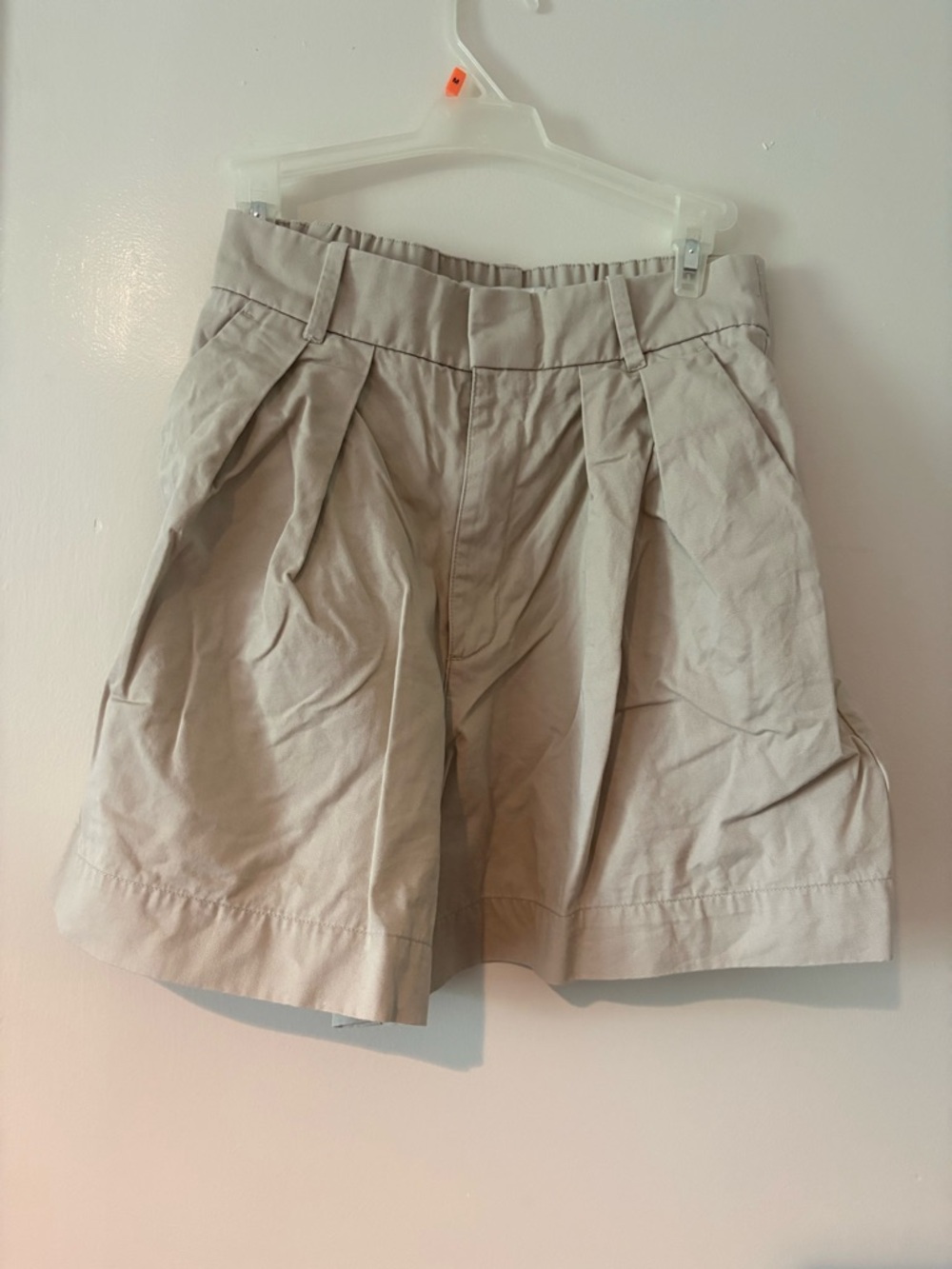 Abercrombie High Waisted Khaki Shorts-Sz. Small